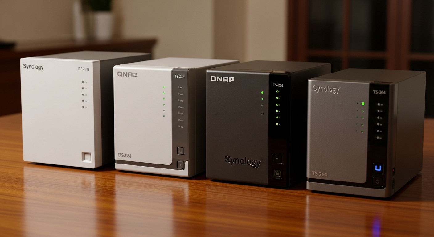 2025년 최신 가정용 NAS 모델들