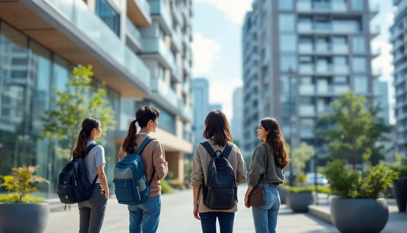 서울시 역세권 저렴한 임대주택과 청년들이 만족하는 모습