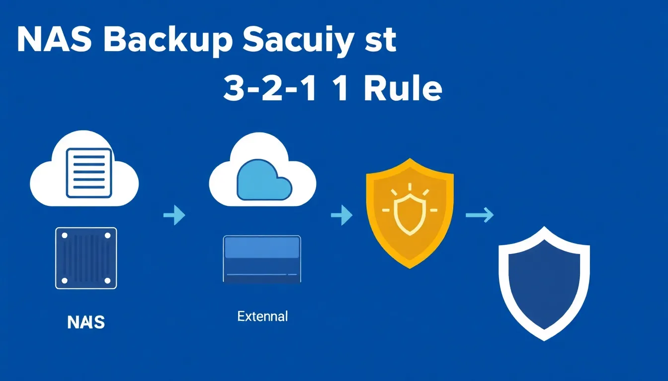3-2-1 백업 전략으로 NAS 데이터를 보호하는 이미지
